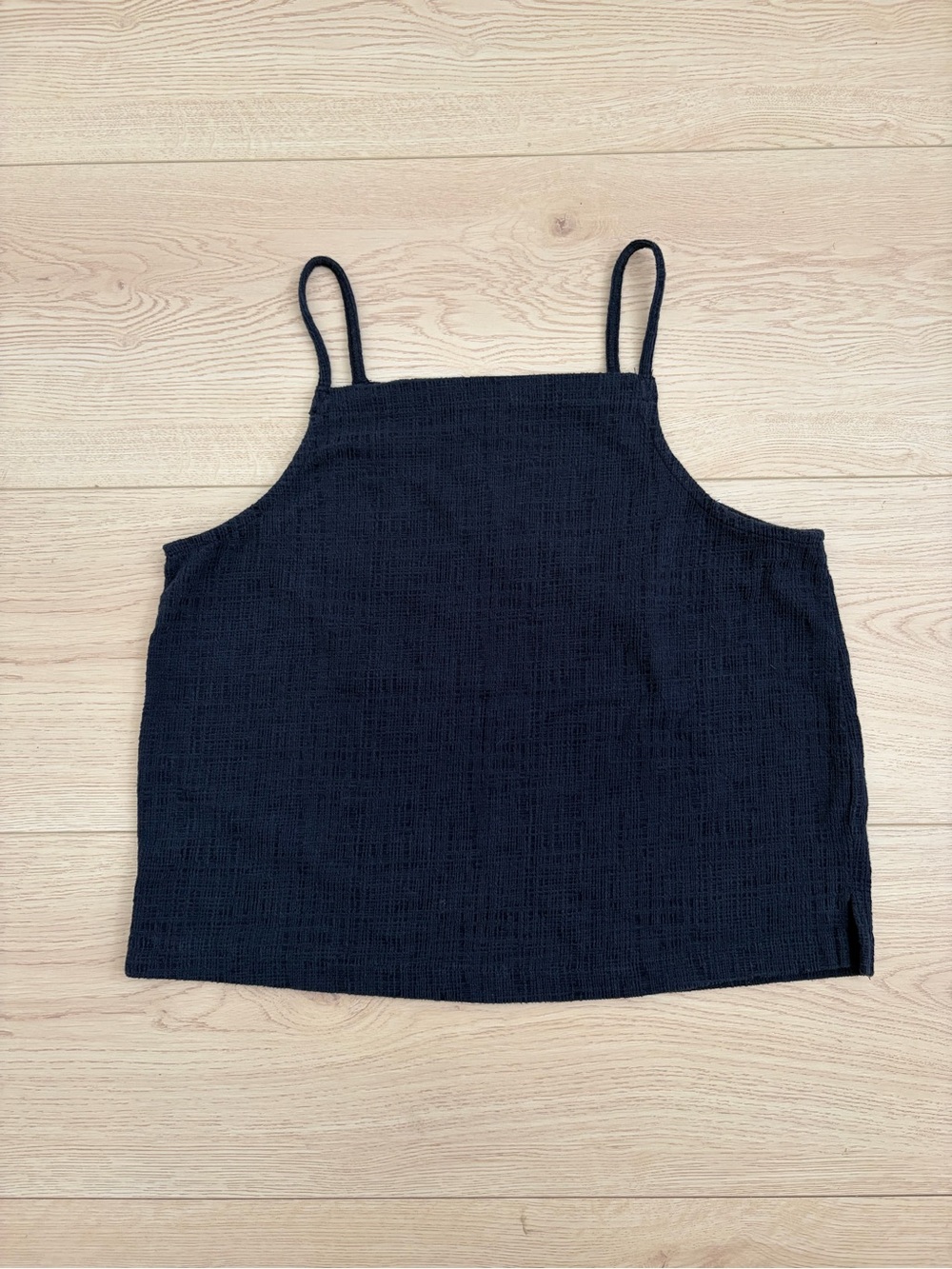 Madewell Texture & Thread Apron Tank Top